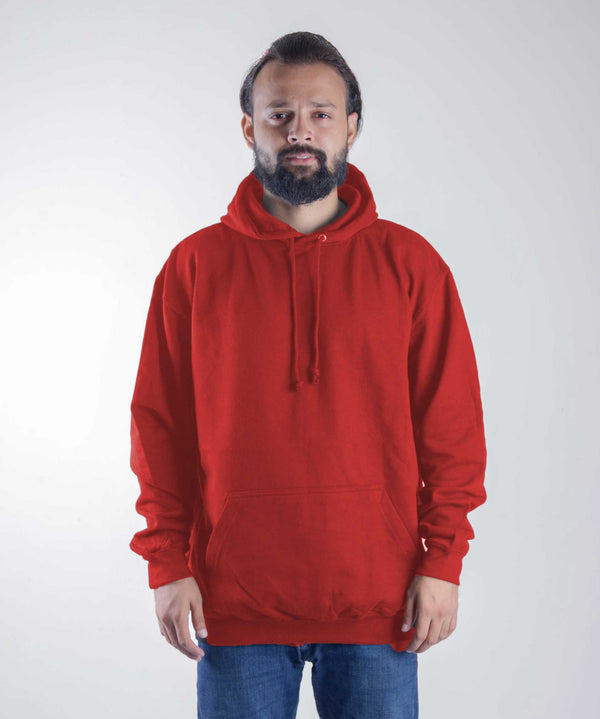 Basic Unisex Red Hoodie 250 Gsm